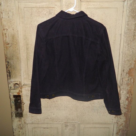 Ralph Lauren Petite Lauren Jeans Co Corduroy Jacket Petite Large (JJ-7) - Picture 3 of 3